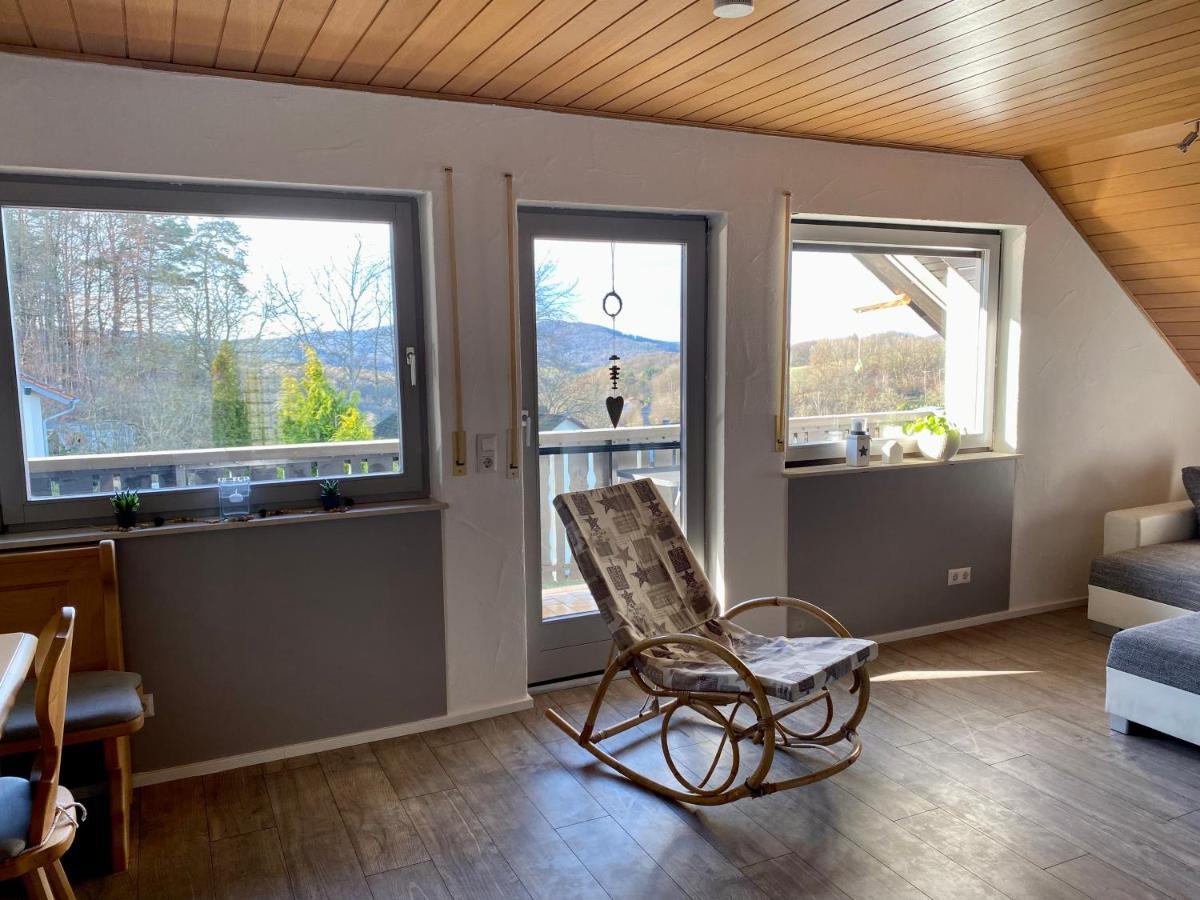 Ferienwohnung Mit Ausblick Mombris المظهر الخارجي الصورة